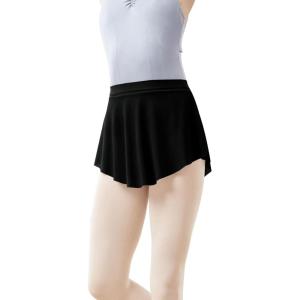 imageDaydance Mesh Pull On Ballet Skirt Elastic Point Dance Skirt for Teen Girls 1214 Years WomenBlackmesh