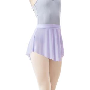 imageDaydance Mesh Pull On Ballet Skirt Elastic Point Dance Skirt for Teen Girls 1214 Years WomenLilacmesh