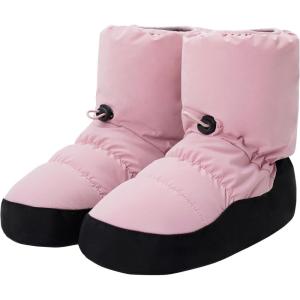 imageDaydance Teen Girls Women Ballet Warm up Booties Dance Shoes with Adjustable DrawstringDark Pink