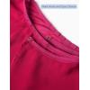 imageDaydance Teen Girls Women Ballet Skirts Asymmetrical Side Dip Sheer Chiffon Dance Skirts for LeotardsBurgundyhooks