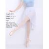 imageDaydance Teen Girls Women Ballet Skirts Asymmetrical Side Dip Sheer Chiffon Dance Skirts for LeotardsWhitehooks