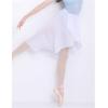 imageDaydance Teen Girls Women Ballet Skirts Asymmetrical Side Dip Sheer Chiffon Dance Skirts for LeotardsWhitehooks