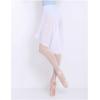 imageDaydance Teen Girls Women Ballet Skirts Asymmetrical Side Dip Sheer Chiffon Dance Skirts for LeotardsWhitehooks